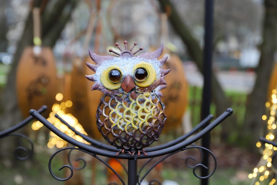 Christmas market stalls in Baden-Baden