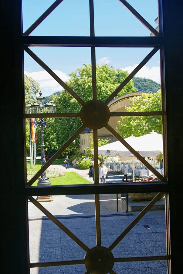Entrance portico of the Kurhaus and casino, Baden-Baden