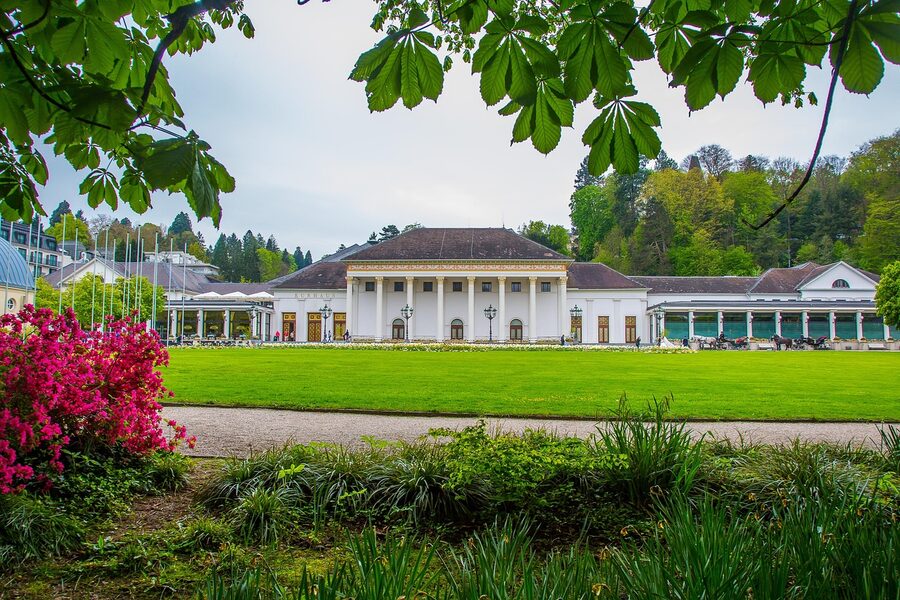 The Kurhaus and casino promenade at Baden-Baden