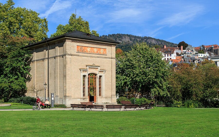 The Trinkhalle pump house in Baden-Baden