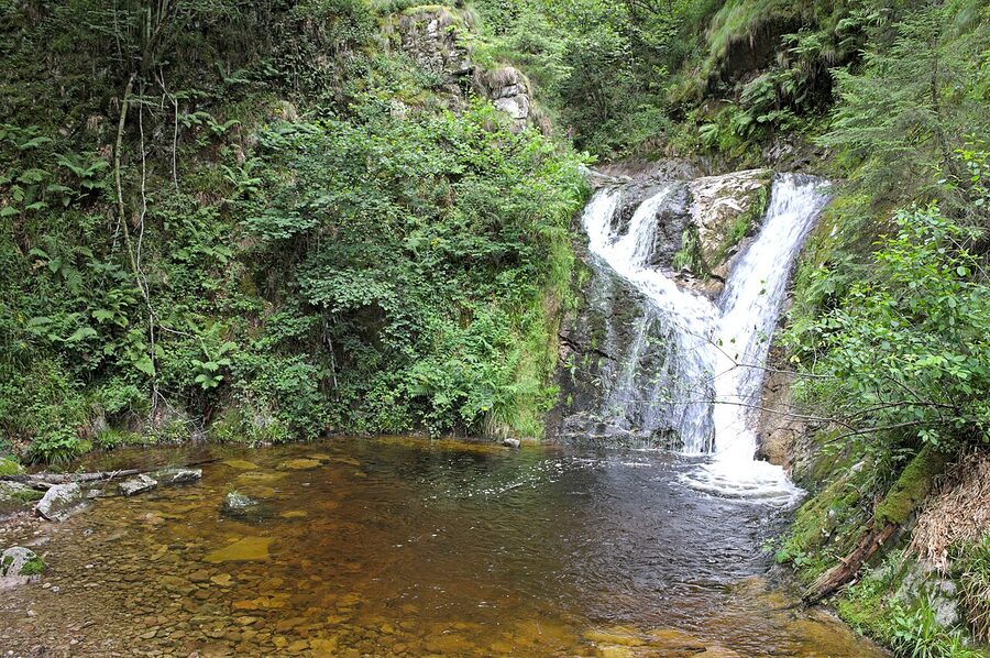 Allerheiligen waterfalls and stone staircase, Black Forest