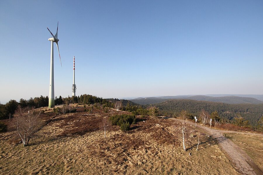 Hornisgrinde summit plateau, northern Black Forest
