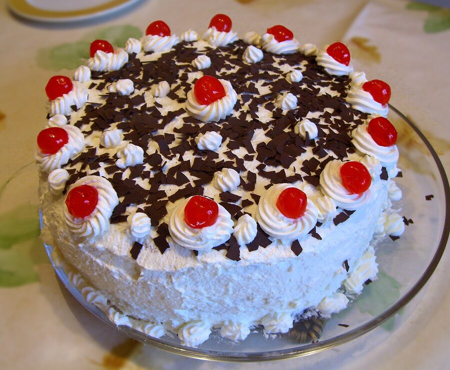 Schwarzwälder Kirschtorte, the original Black Forest gateau