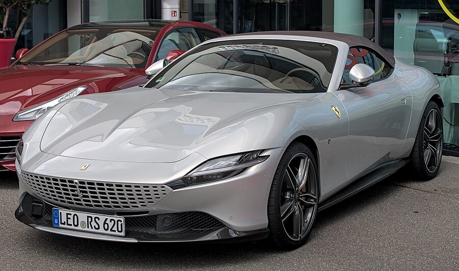 The Ferrari Roma Spider