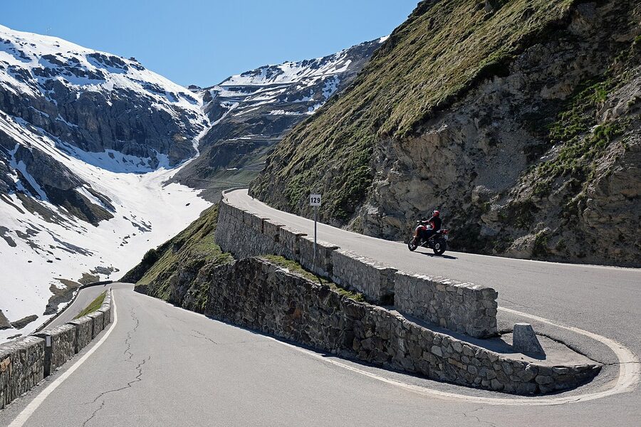 The Stelvio Pass from the Bolzano side