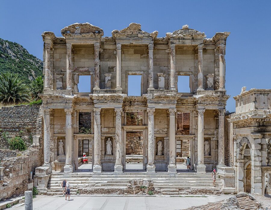 Library of Celsus facade at Ephesus